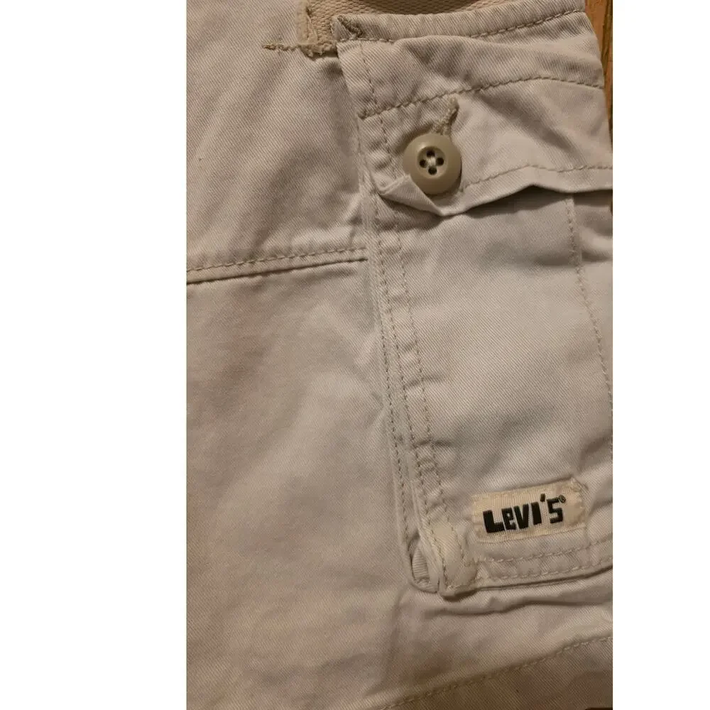 Levis Cargo Shorts Boys Sz 20 Regular Waist‎ 30